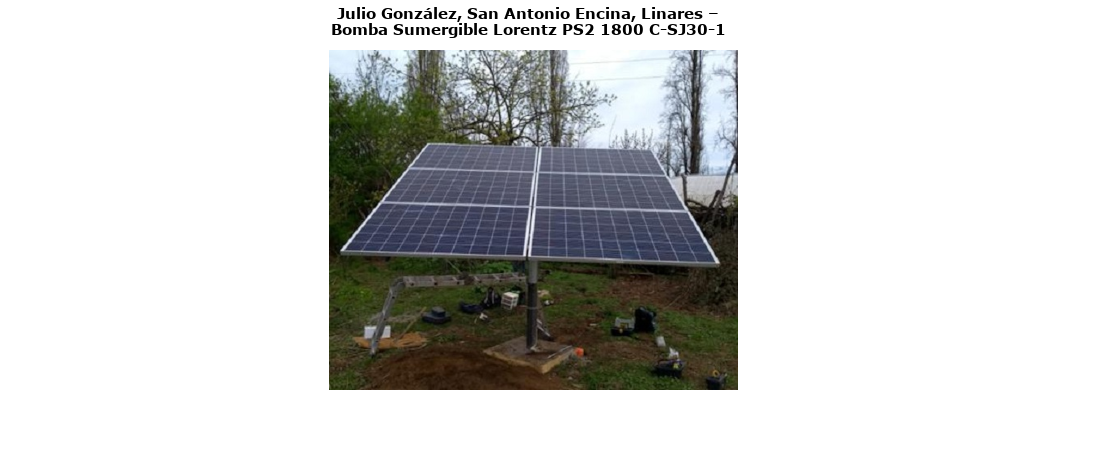 Instalaciones de Sistemas de Bombeo Solar sobre Seguidor Solar