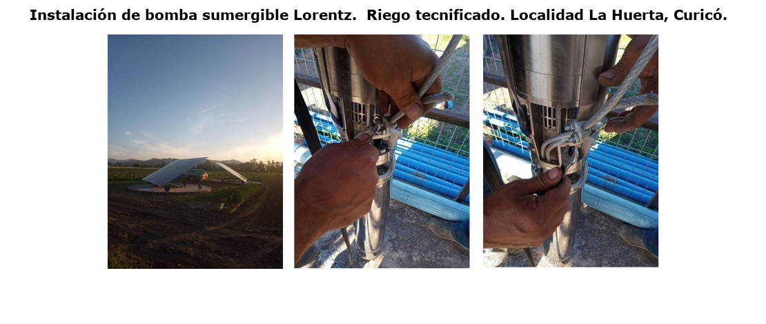 Instalaciones de Sistemas de Bombeo Solar sobre Seguidor Solar