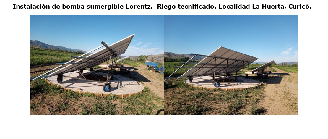 Instalaciones de Sistemas de Bombeo Solar sobre Seguidor Solar