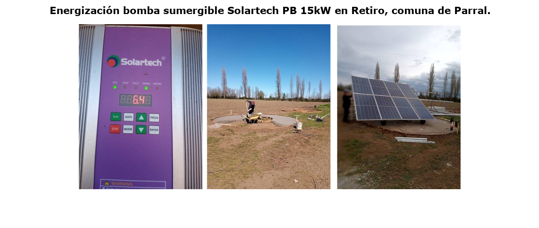 Instalaciones de Sistemas de Bombeo Solar sobre Seguidor Solar